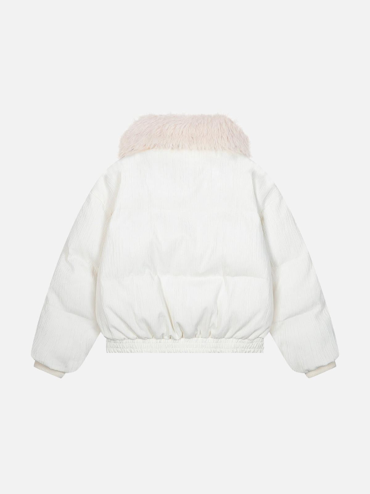 Concert Outfit Luxe Collar Puffer Coat Concert Outfit Luxe Collar Puffer Coat