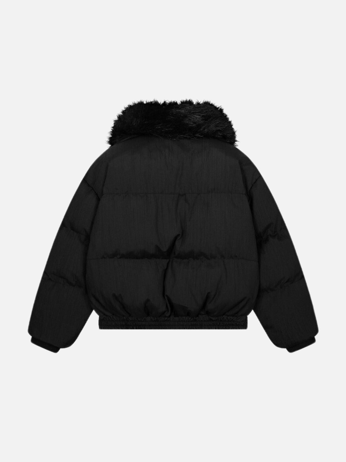 Concert Outfit Luxe Collar Puffer Coat Concert Outfit Luxe Collar Puffer Coat