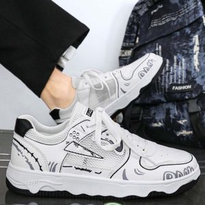 Concert Outfit Mesh Breathable Board Shoes