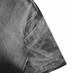 Concert Outfit Metal Tag Street Rap T-Shirt