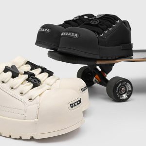 Concert Outfit Monochrome Chunky Tread Sneakers