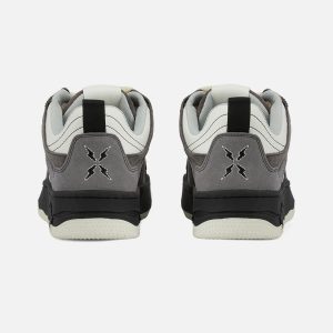 Concert Outfit Monochrome Shadowwave Heavy-Duty Street Sneakers