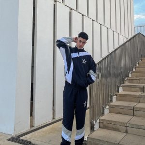 Concert Outfit Monochrome Shadowwave Heavy-Duty Street Sneakers