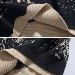 Concert Outfit Mountains Knit Sweater