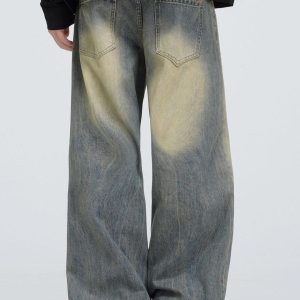 Concert Outfit Mud Dyeing Jeans