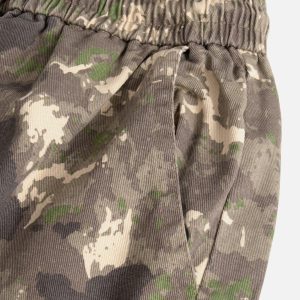 Concert Outfit Multi Pocket Camouflage Shorts