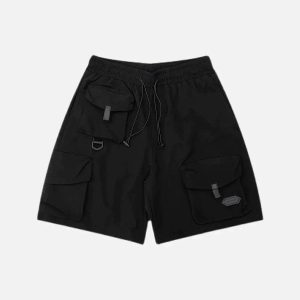 Concert Outfit Multi-Pocket Cargo Shorts