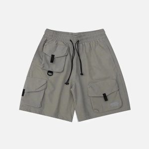Concert Outfit Multi-Pocket Cargo Shorts