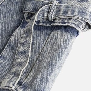 Concert Outfit Multi Pocket Drawstring Jorts