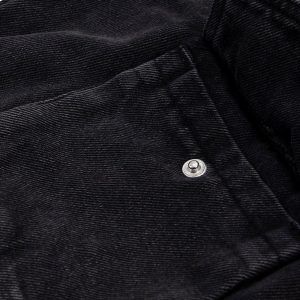 Concert Outfit Multi-Pocket Wide-Leg Jeans