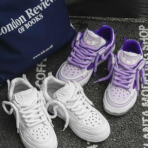 Concert Outfit Niche Retro Couple Board Shoes