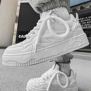 Concert Outfit Niche Retro Couple Board Shoes