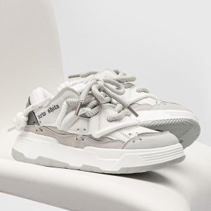 Concert Outfit Niche Trendy Thick-Soled Board Shoes