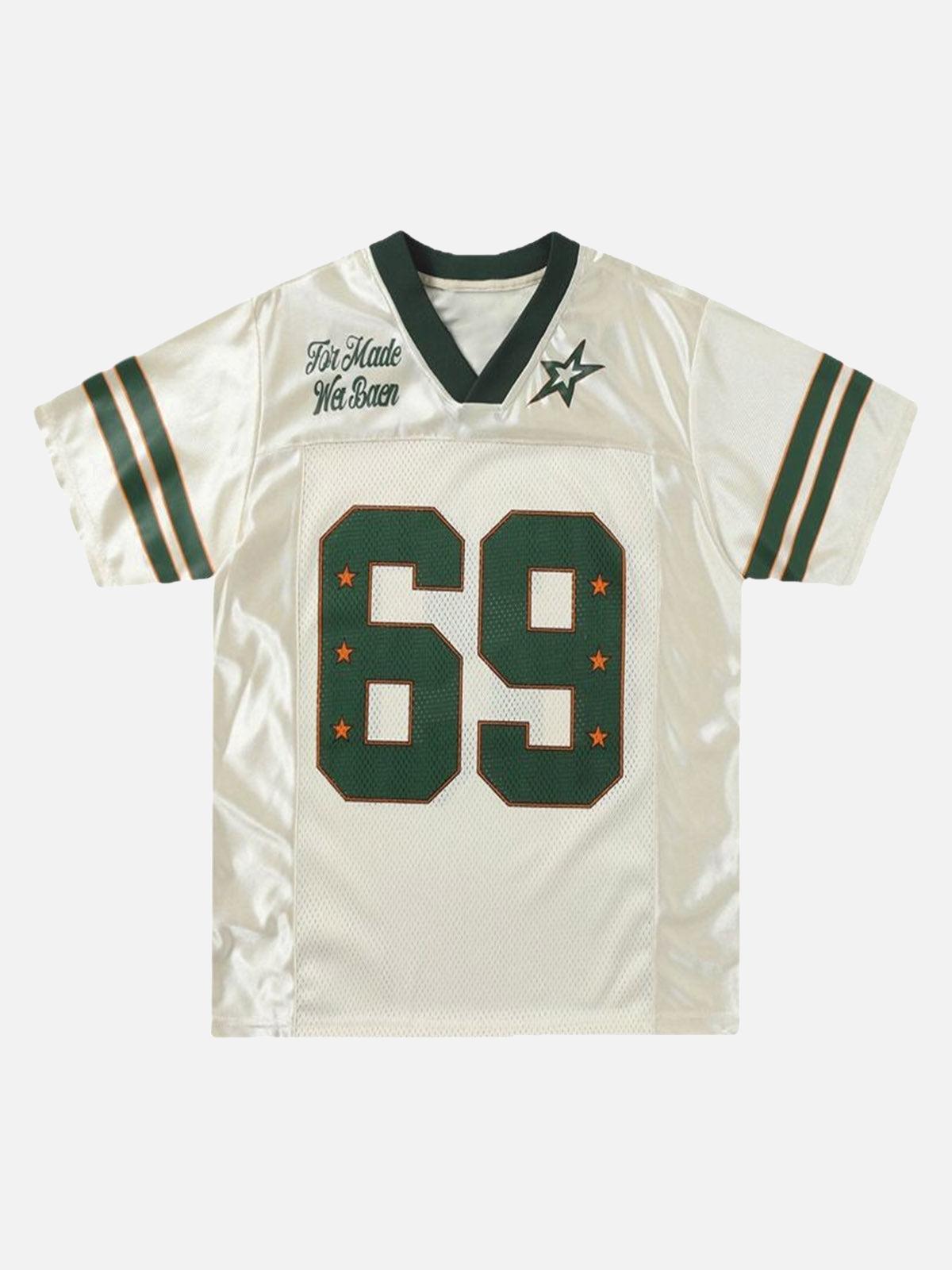 Concert Outfit NO '69' Sports Jersey T-Shirt Concert Outfit NO '69' Sports Jersey T-Shirt