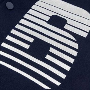 Concert Outfit Number 56 Embroidered PU Baseball Jacket