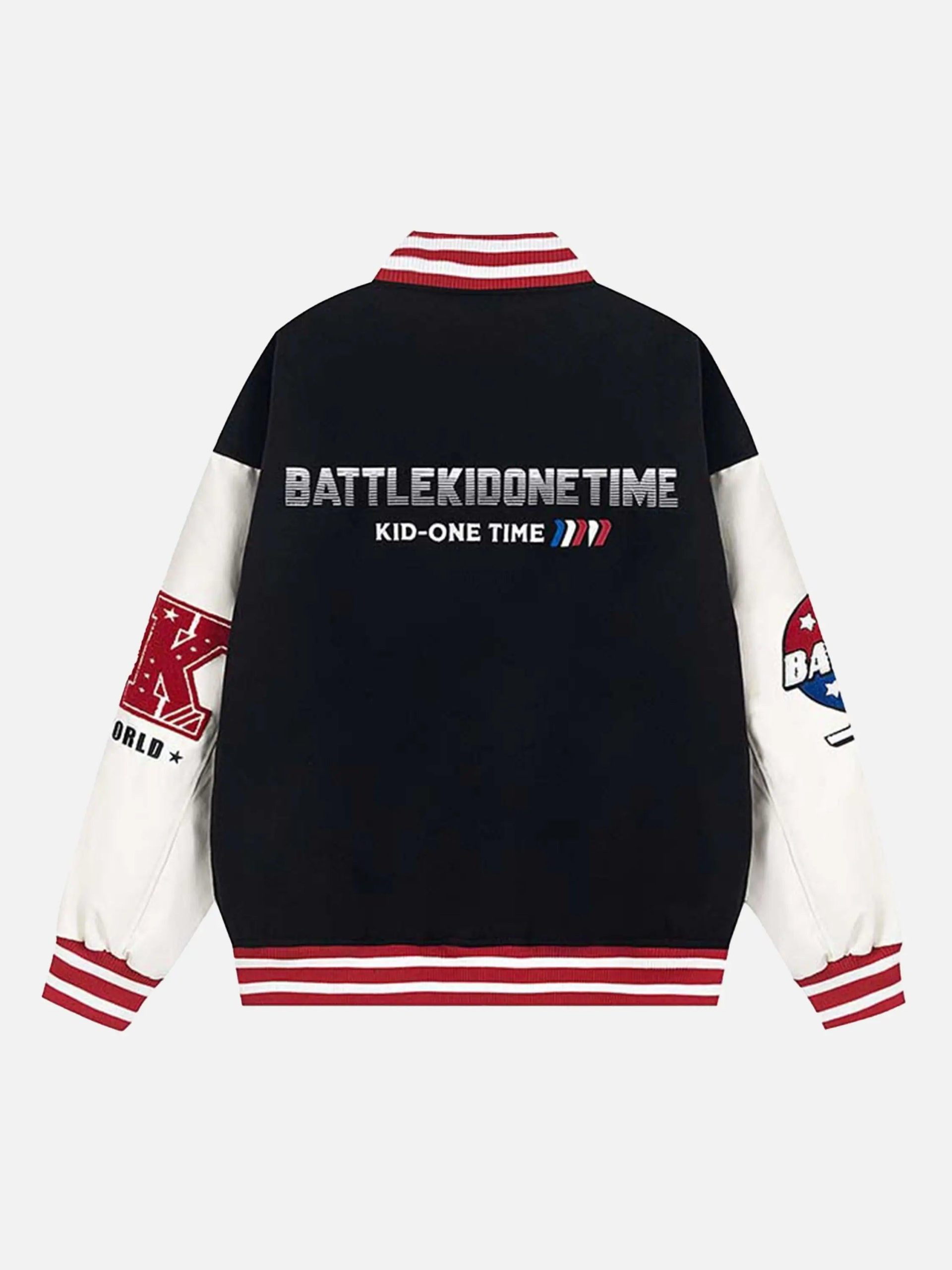 Concert Outfit Number 56 Embroidered PU Baseball Jacket Concert Outfit Number 56 Embroidered PU Baseball Jacket