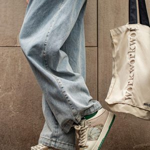 Concert Outfit Oil Painting Forest Print Skate Shoes