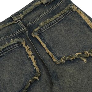 Concert Outfit Old Raw Hem Straight Leg Micro Flare Jeans