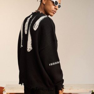 Concert Outfit Out Of Body' Knit Sweater