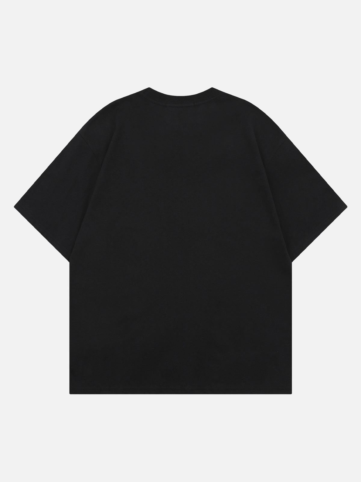 Concert Outfit Oversized Letter Graphic T-Shirt Concert Outfit Oversized Letter Graphic T-Shirt