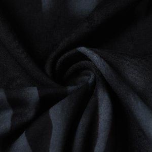 Concert Outfit Oversized Tie-Dye Embroidered Letter T-Shirt