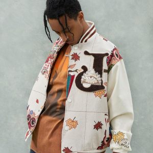 Concert Outfit Owl Patch Embroidered Baseball Jersey