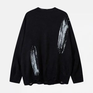 Concert Outfit Palm Graffiti Cardigan