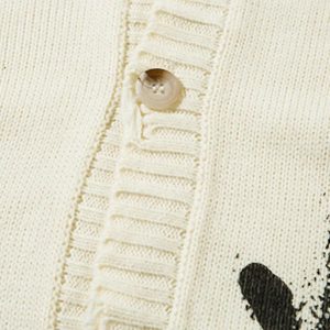 Concert Outfit Palm Graffiti Cardigan