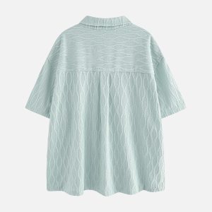 Concert Outfit Palm Tree Short-Sleeve Shirt