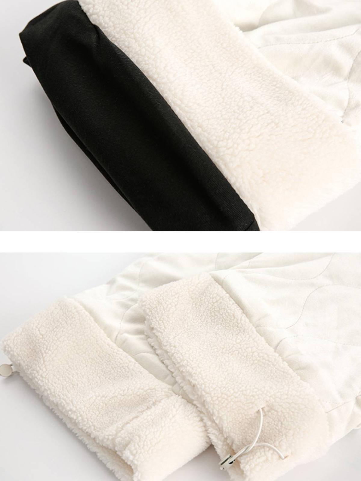 Concert Outfit Paneled Padded Sweatpants Concert Outfit Paneled Padded Sweatpants