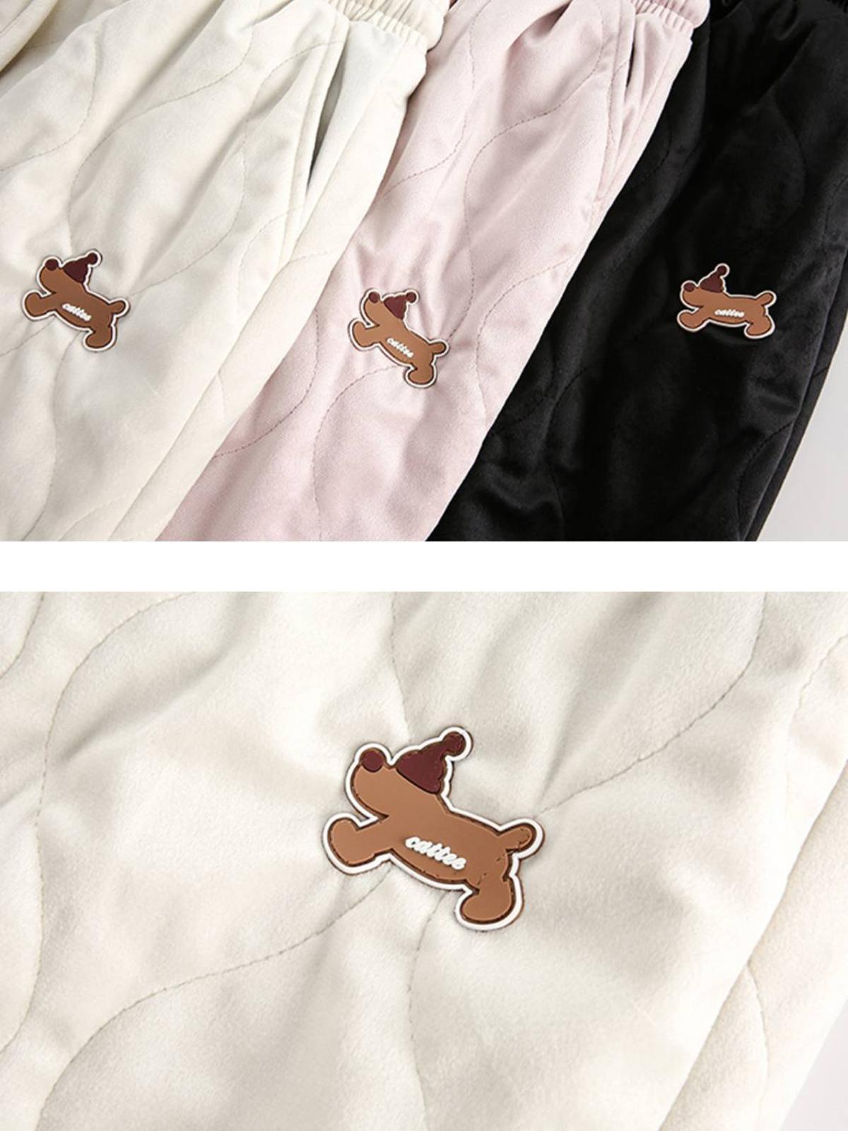 Concert Outfit Paneled Padded Sweatpants Concert Outfit Paneled Padded Sweatpants