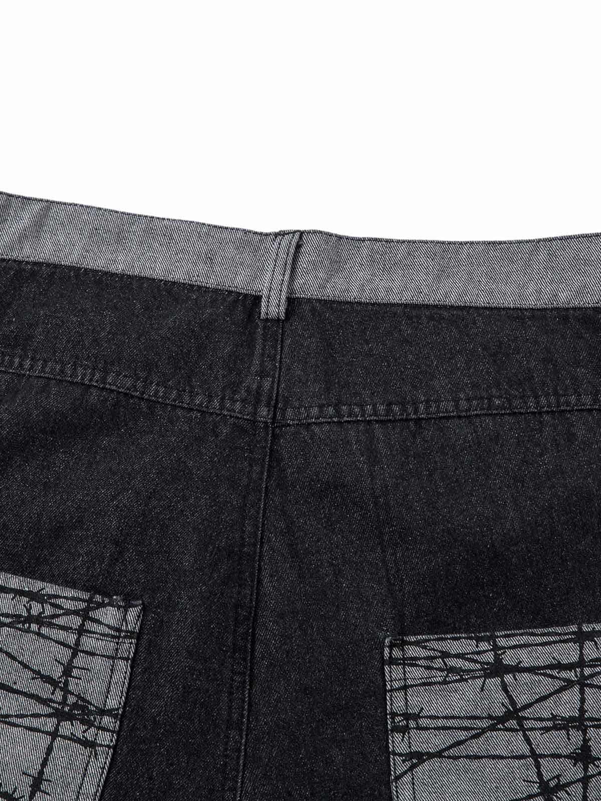 Concert Outfit Patch Pocket Baggy Jeans Concert Outfit Patch Pocket Baggy Jeans