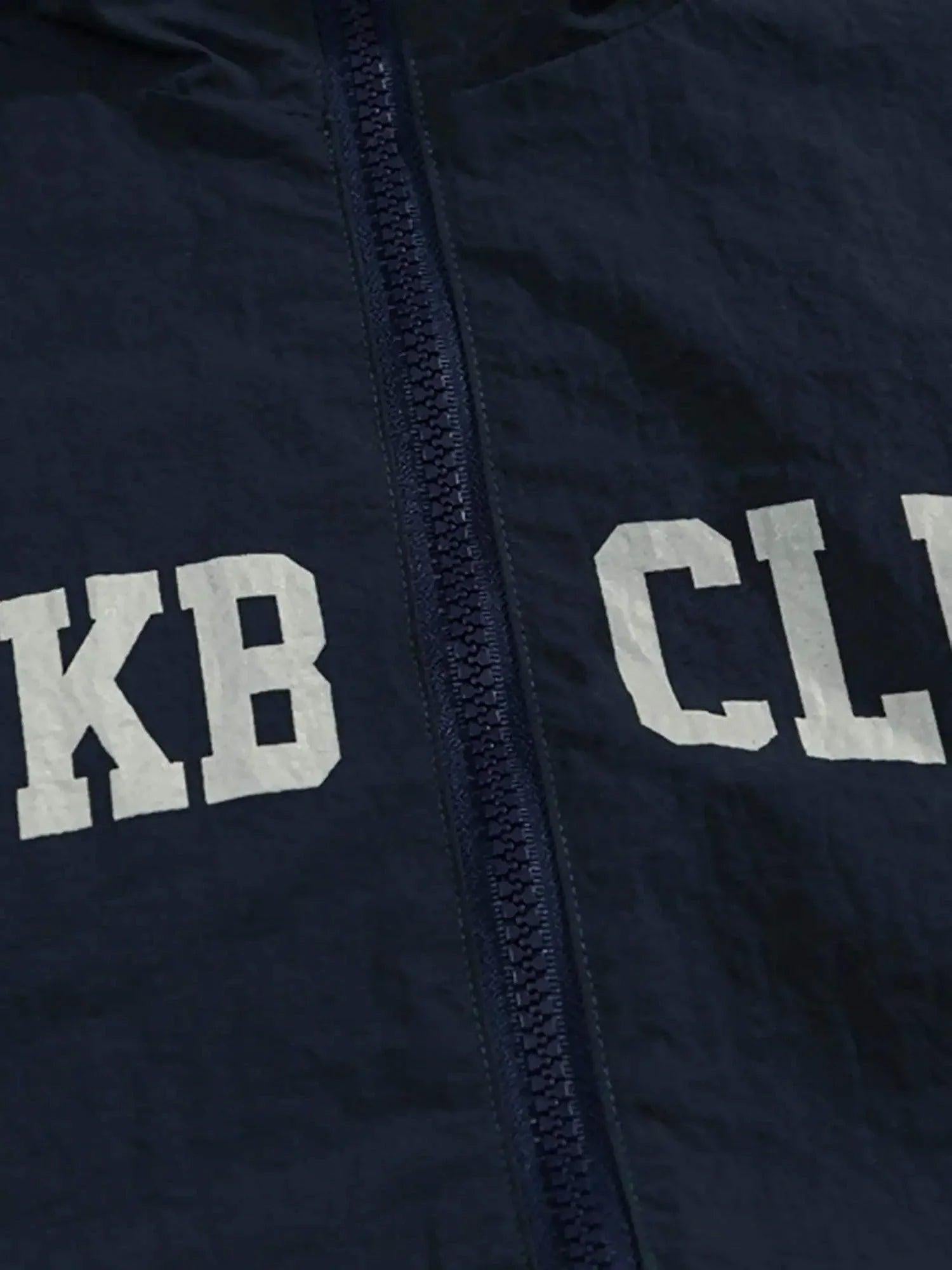 Concert Outfit Patchwork Contrasting Windbreaker Jacket Concert Outfit Patchwork Contrasting Windbreaker Jacket