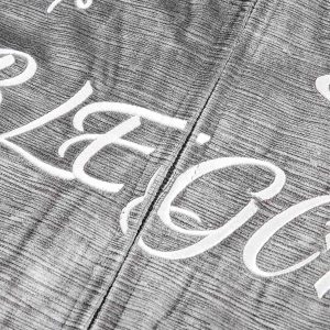 Concert Outfit Patchwork Embroidered Bomber Jacket