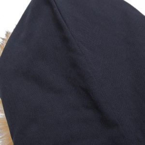 Concert Outfit Patchwork Embroidered Fur Hooded Jacket