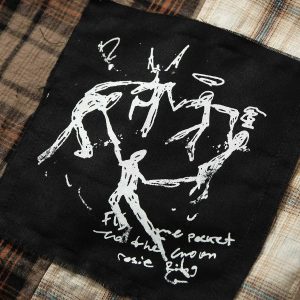 Concert Outfit Patchwork Plaid Short-Sleeve Shirt