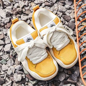 Concert Outfit Patchwork Thick Sole Dissolving Shoes