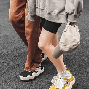 Concert Outfit Patchwork Thick Sole Dissolving Shoes