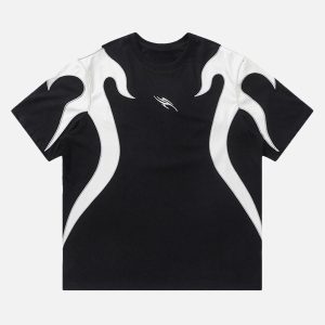 Concert Outfit Patchwork Totem T-Shirt