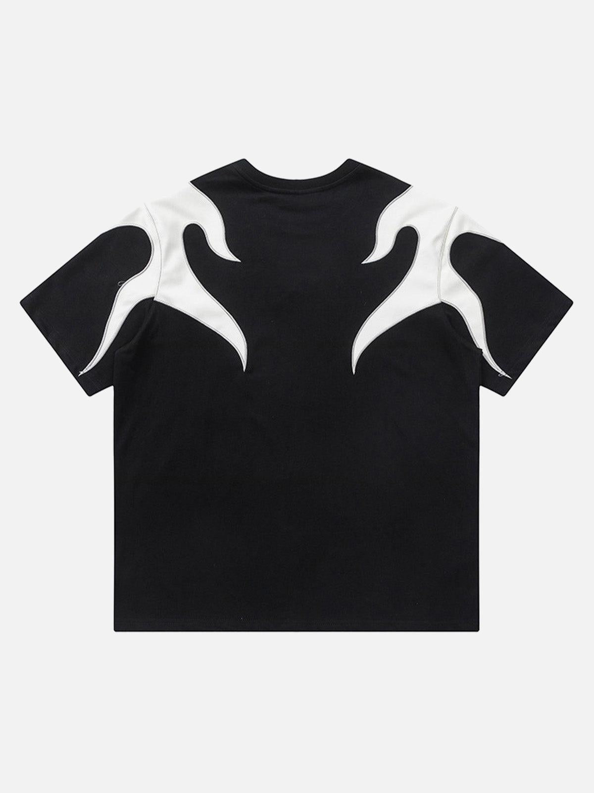 Concert Outfit Patchwork Totem T-Shirt Concert Outfit Patchwork Totem T-Shirt