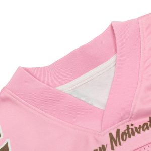 Concert Outfit Pink Flame Print Jersey T-Shirt