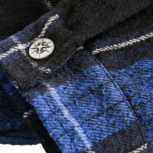 Concert Outfit Plaid Brushed Cardigan Hooded Shirt