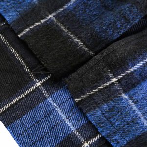 Concert Outfit Plaid Brushed Cardigan Hooded Shirt