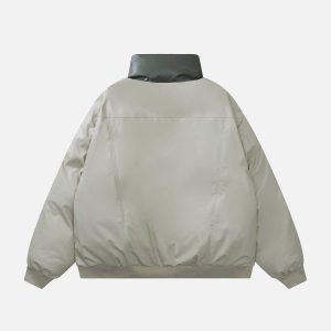 Concert Outfit Plaid Leather Winter Coat