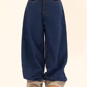 Concert Outfit Plaid Panel Jeans