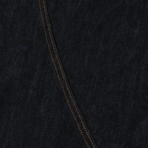 Concert Outfit Plaid Pocket Barrel Loose Jeans