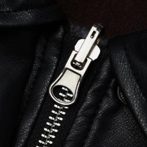 Concert Outfit Plaid Reversible Leather Jacket