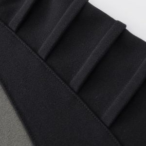 Concert Outfit Pleated Material Splicing Hoodie