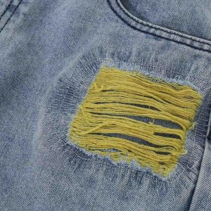 Concert Outfit Plum Embroidery Jeans