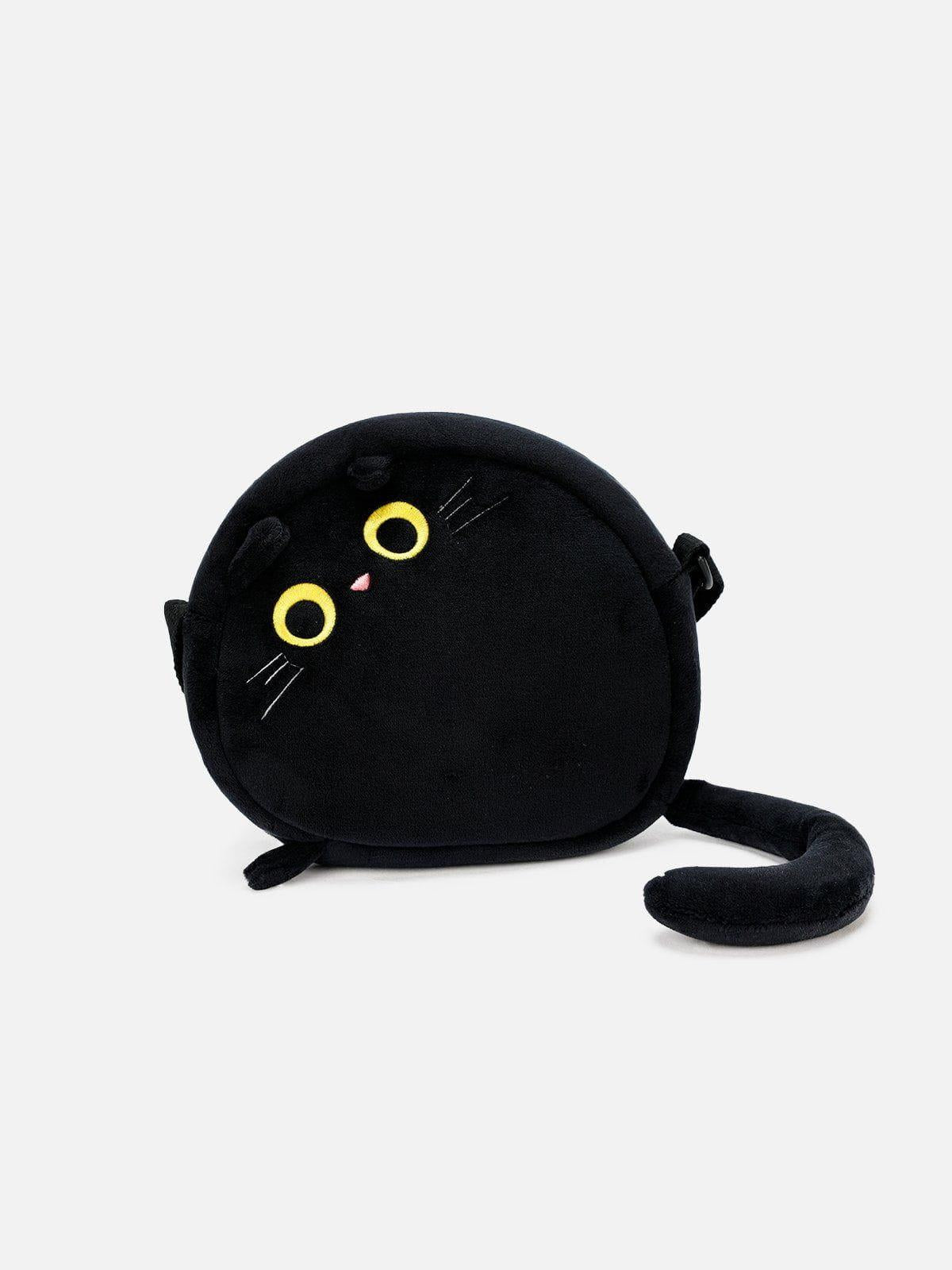 Concert Outfit Plush Cat Crossbody Bag Concert Outfit Plush Cat Crossbody Bag